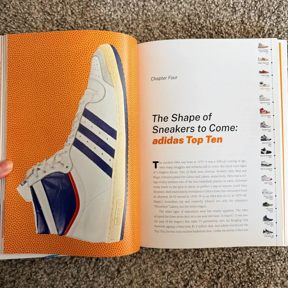 History of Basketball in Fifteen Sneakers by Russ Bengtson Hardcover